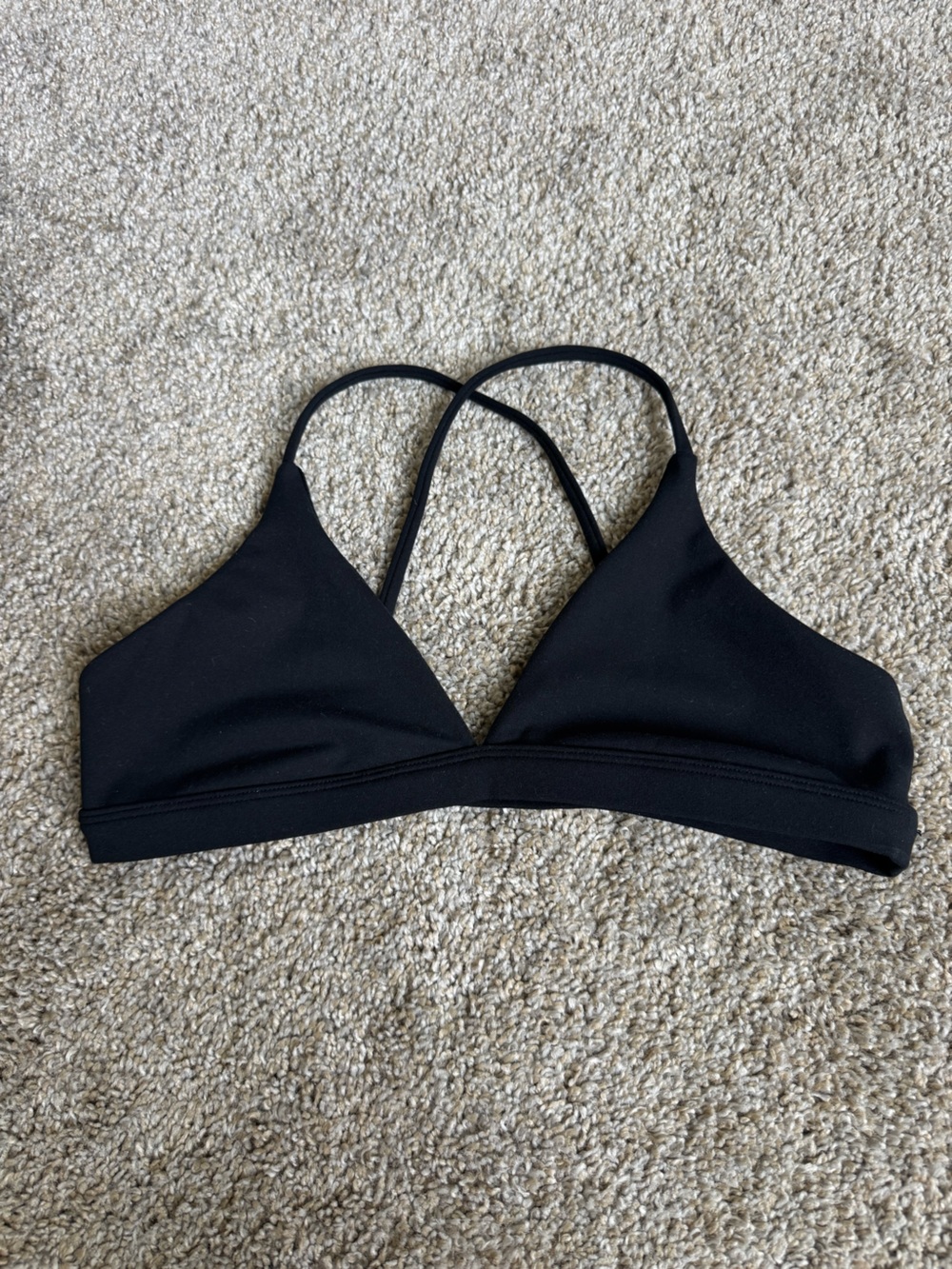 CSB Form Noa Crop Bra, Black, Small